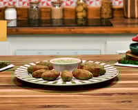 Bolinho Frito de Feijão Fradinho (Koki)