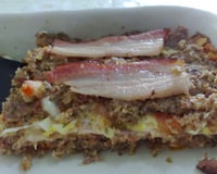 Quibe assado recheado