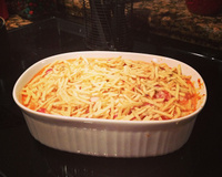 Cachorro quente de forno