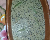 Lentilha cremosa do chef Carvalho