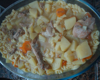 Sopa de carne com legumes da Di