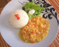 Camarão ao leite de coco