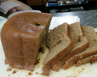 Pão australiano na máquina de pão