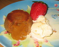 Petit gâteau de doce de leite