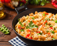 Chicken Fried Rice (Arroz Tailandês)
