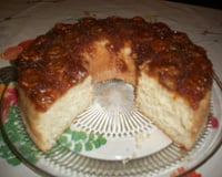 Bolo de banana caramelizado