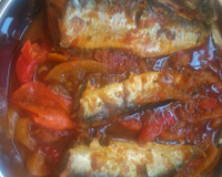 Sardinha na panela de pressão (igual as de lata do mercado)