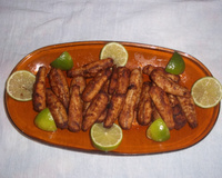 Manjubas fritas