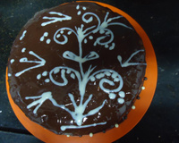 Bolo prestígio à moda Mi