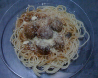 Almôndega de hambúrguer (receita de universitário)