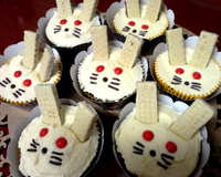 Cupcake coelhinho de Páscoa