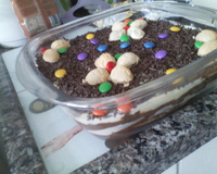 Pavê de biscoito Bono