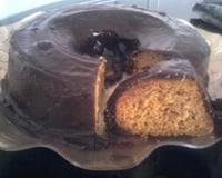 Bolo de cenoura light com linhaça e aveia