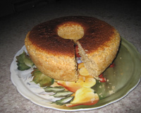 Bolo de queijo e coco