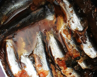 Sardinha na pressão