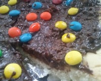 Pizza rápida de chocolate