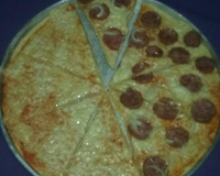 Massa de pizza de liquidificador