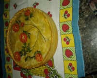 Empadão de frango cremoso