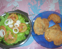 Empanado de peito de frango