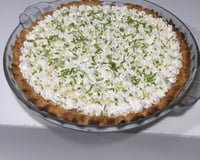 Torta de limão com chantilly