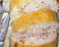 Rocambole de frango do Queidinho