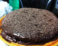 Bolo de Chocolate com Coco (Prestígio)