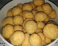 Biscoito de coco fácil de fazer