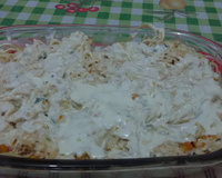 Macarrão com molho branco fácil