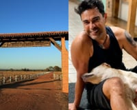 Fazenda de Zezé Di Camargo em Araguapaz, no interior de Goiás, é transformada em um verdadeiro santuário de animais resgatados; local tem proibição de abate e cerca de 1.500 hectares