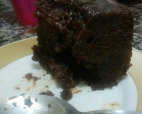 Bolo pudim de chocolate