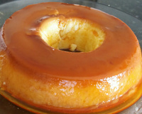 Pudim com leite em Pó