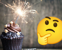 Quantos anos você tinha quando descobriu que é assim que acende a vela do bolo de aniversário?