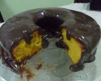 Cobertura de chocolate para bolos