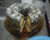 Bolo de coco de liquidificador