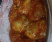 Carne moída à parmegiana