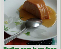 Pudim sem ir ao fogo do Lúcio Cezar