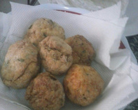 Bolinho de arroz simples da Valéria