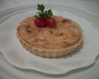 Mini quiche de queijo