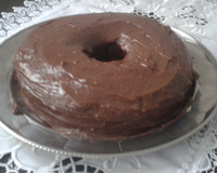 Cobertura de chocolate com leite condensado