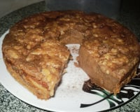 Bolo cremoso de banana