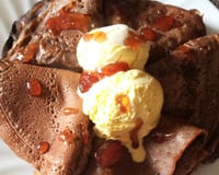 Panqueca de chocolate