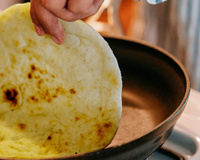Receita Low Carb: Pão de Frigideira com Farinha de Amêndoas