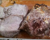 Maminha com sal grosso