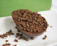Ovo de Páscoa de colher com brigadeiro