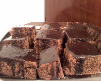Bolo (suculento) de chocolate