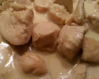 Frango com curry e leite de coco