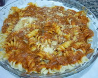 Macarrão com sardinha