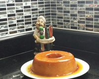 Pudim de pão da Renata