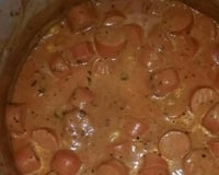 Cachorro quente ao creme de leite