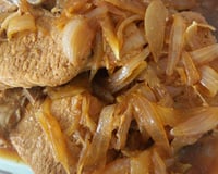 Bisteca de porco frita